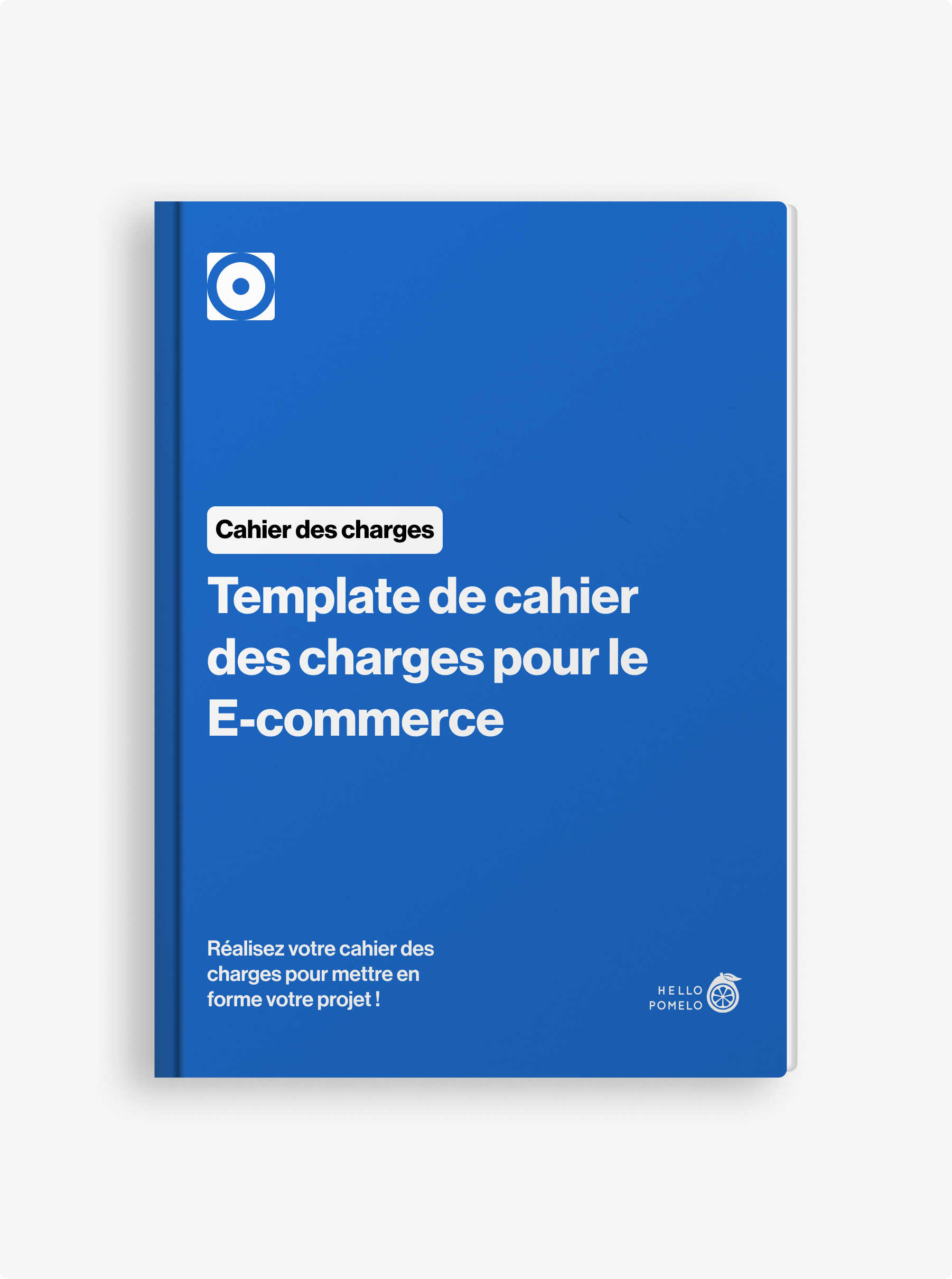 page de couverture cahier des charges e-commerce